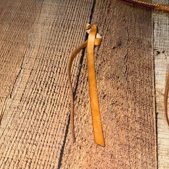 Consuela PINK SLIM WEBBING CROSSBODY STRAP & Bag Leather Accent Replacement - Picture 4 of 11